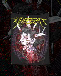 Cholera 'Geisha Gutted' 3x3 Wall Flag *PRE-ORDER*