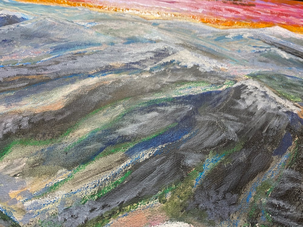 Image of Dawn at Ben Nevis Arête 