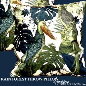 Image of Rain Forest Throw Pillows