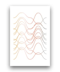 Image of Gradient Waves - Desert