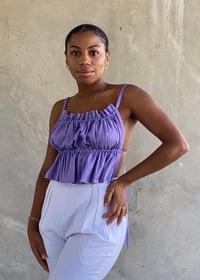 Image 1 of FLOWER TOP | LAVENDER