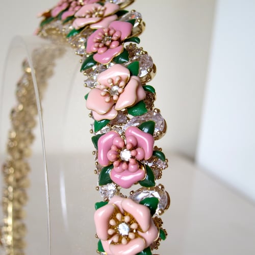 Image of Summer Bouquet halo tiara