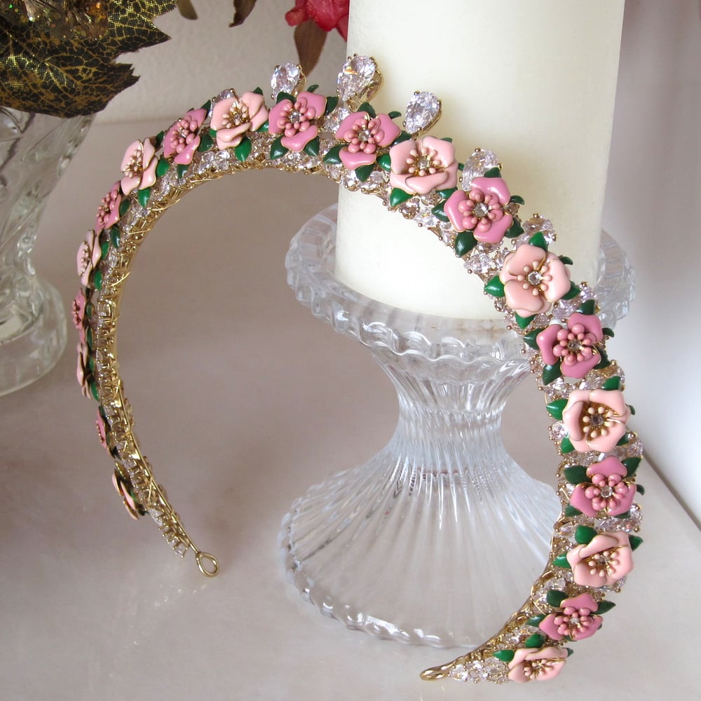 Image of Summer Bouquet halo tiara