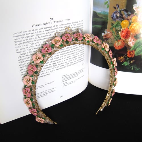 Image of Summer Bouquet halo tiara