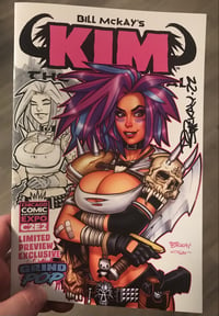 Image of Kim the Delusional Preview Exclusive Racy Remarked C2E2