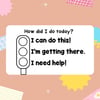 Traffic Light Feedback Stamp