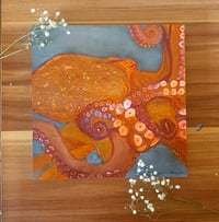 Image 1 of "Trusting Potential" - Octopus in Gouache 