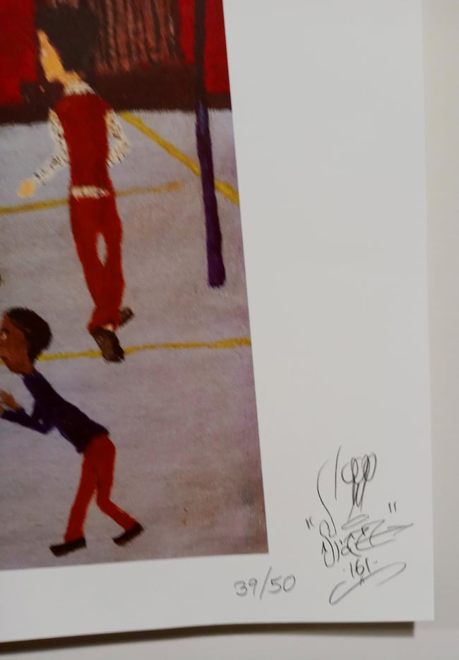 TAGS ON THE SCHOOL YARD WALL!