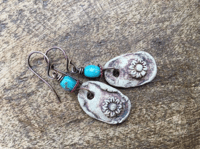 Image 3 of Floral earrings / n43