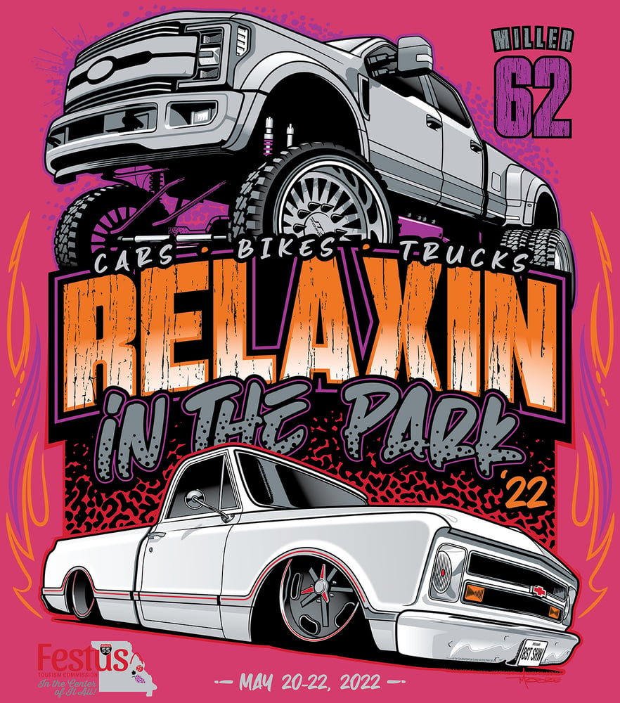 Image of Relaxin' In The Park 2022 Event Shirt