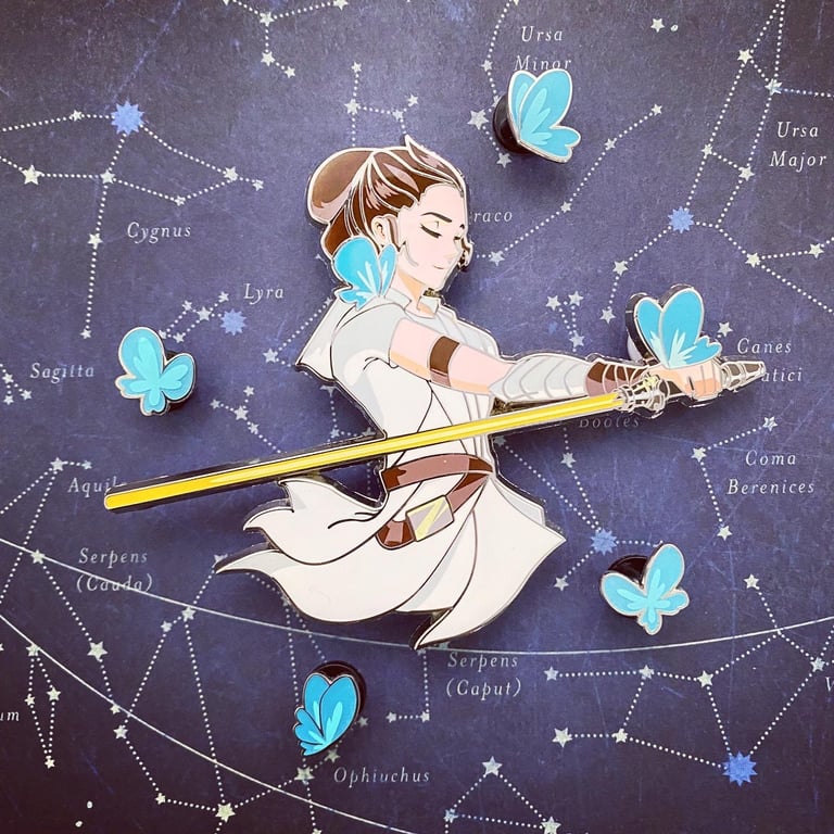 Blue Butterfly 4 Set Image 2