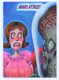 Image 1 of Original Mars Attacks sketch 