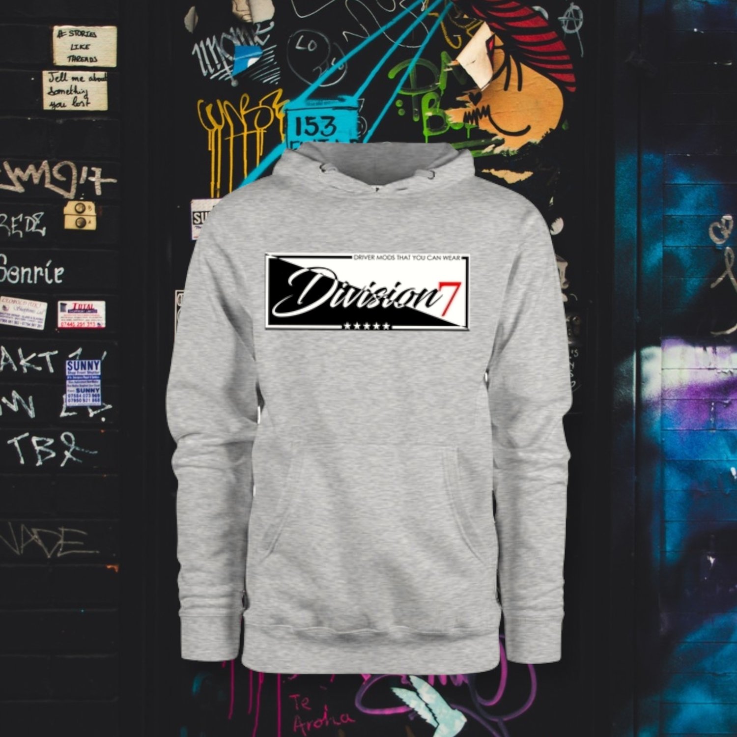 Image of D7 Gray Hoodies