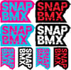 Snap BMX Stickers