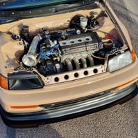 Image 1 of 88-91 USDM Civic/CRX full race headlight duct 