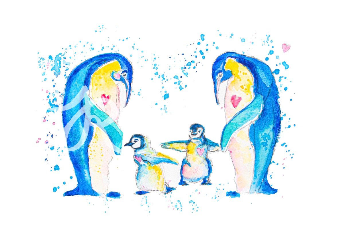 Penguin Family 4