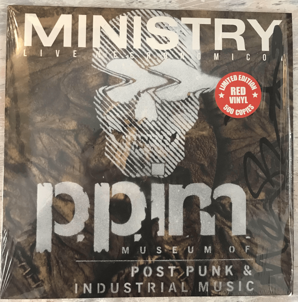 Image of Ministry Downcycled Red Vinyl