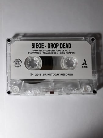 Image of Siege - "Drop Dead" cassette (ltd 100)