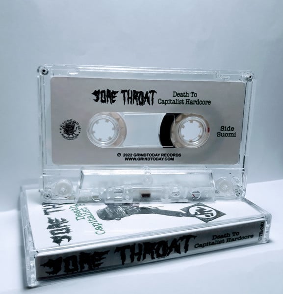 Image of Sore Throat – "Death To Capitalist Hardcore" cassette (ltd 100)