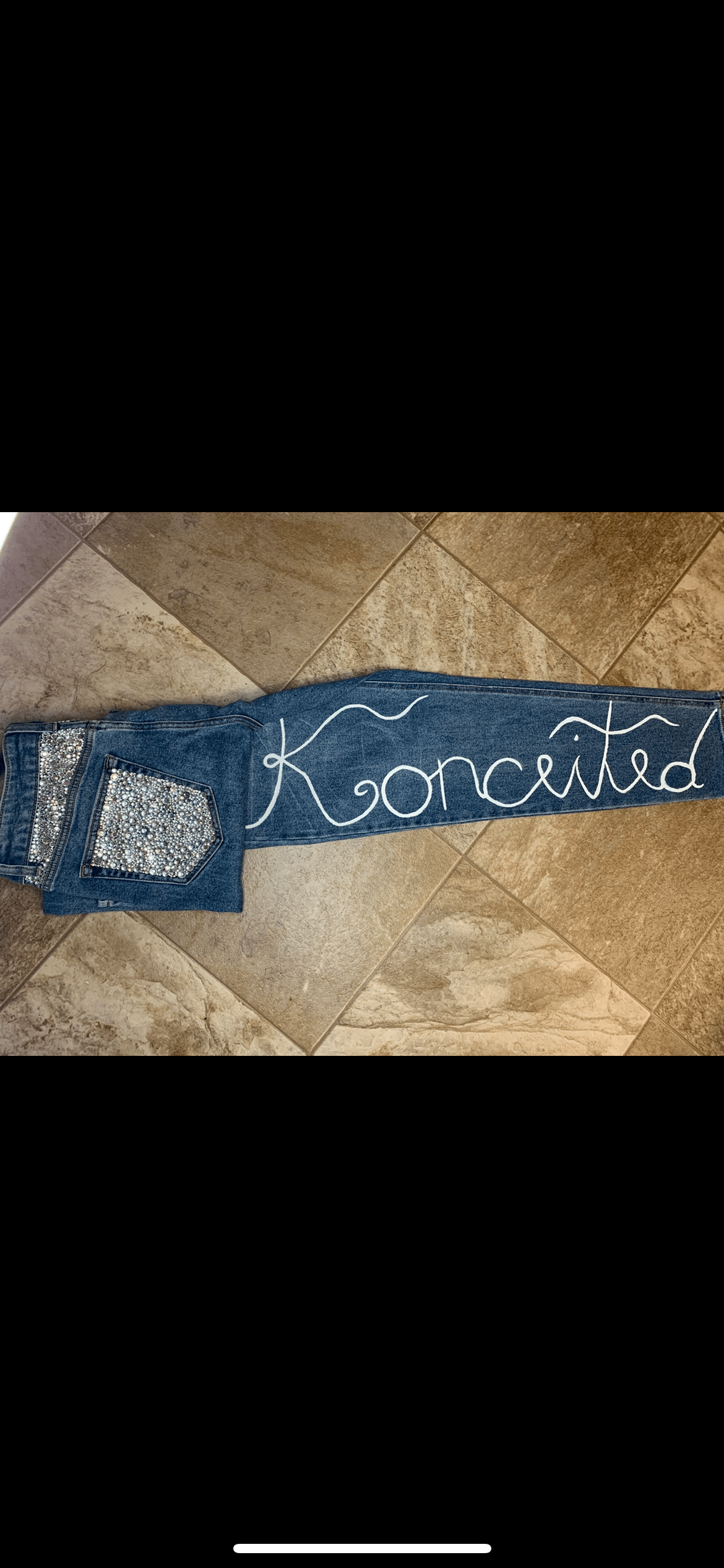 Image of custom denim