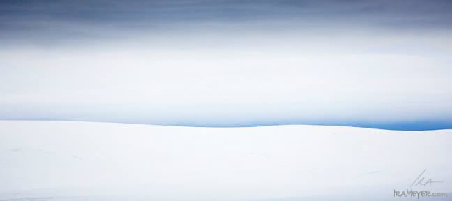 Snow, Sky and Clouds