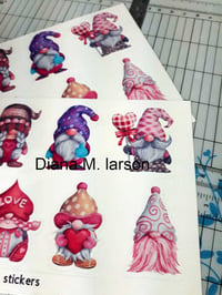 Image 3 of Valentine Gnome stickers