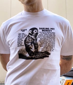 Image of 'Darling Pet Monkey' T-shirt