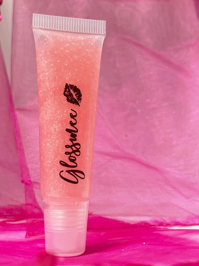 G L O SS M E E ✨️💞🧚‍♀️ !!! Pink Shimmer Kisss