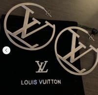 Image 3 of Large Signature Hoops