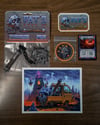 Art Pack #1:  Scourge of Doom Magnet/Patch/Sticker/Print Set