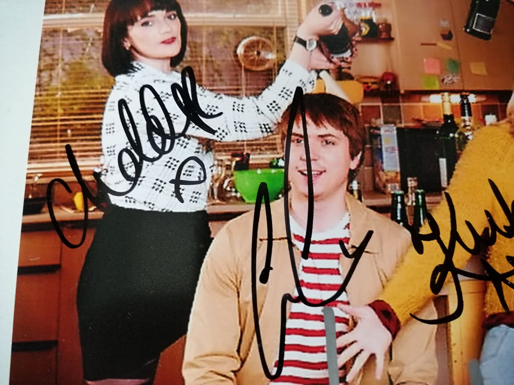 Fresh Meat Multi Cast Signed 10x8