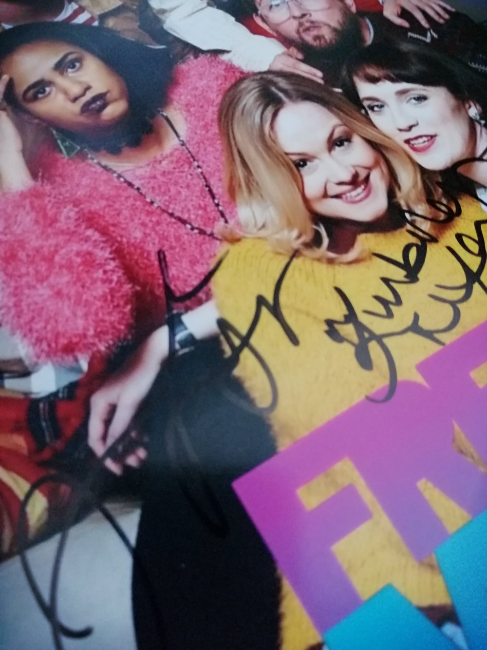 Fresh Meat 10x8 Multi Cast Signed