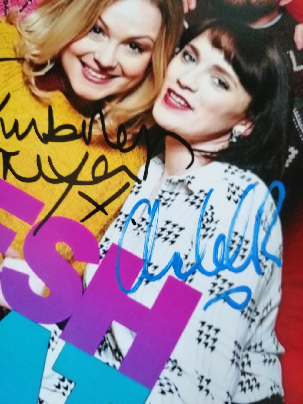 Fresh Meat 10x8 Multi Cast Signed