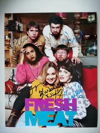 Image 1 of Fresh Meat 10x8 Multi Cast Signed