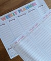 Printable Weekly Planner and To Do List PDF files