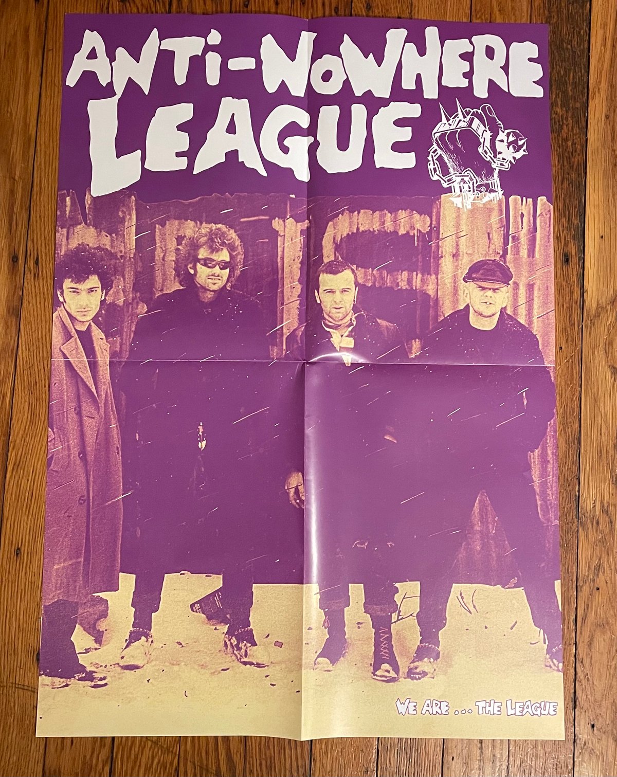 Image of Anti-Nowhere League - We Are…The League LP (Generation Records Exclusive Orange Vinyl)