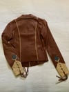 1970s East West Leather Rodeo jacket