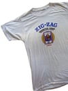 1970s French Zig Zag rolling papers t-shirt