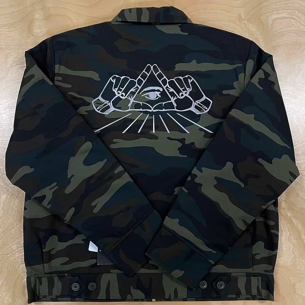 Image of Camo Dickies All Seeing Jacket