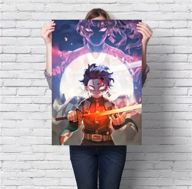 Tanjiro X Yoriichi Sun Breathing Poster | ItsOurPleasure