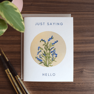 Image of Just Saying Hello