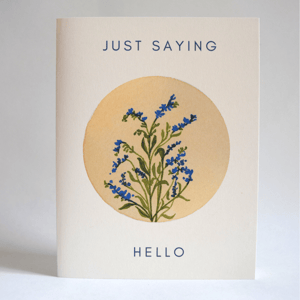 Image of Just Saying Hello