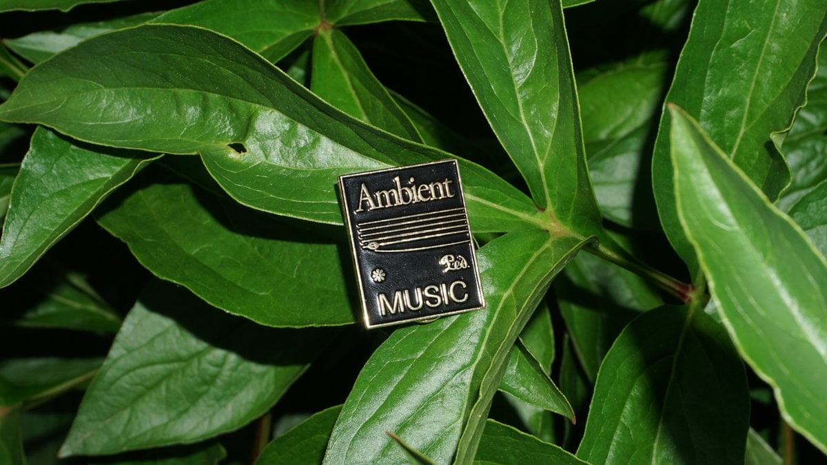 Ambient Music "Sustain Pedal" Enamel Pin