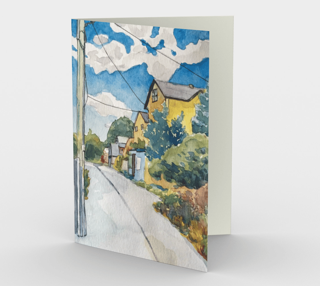 Alleyway Watercolour Greeting Cards (set of 3) 