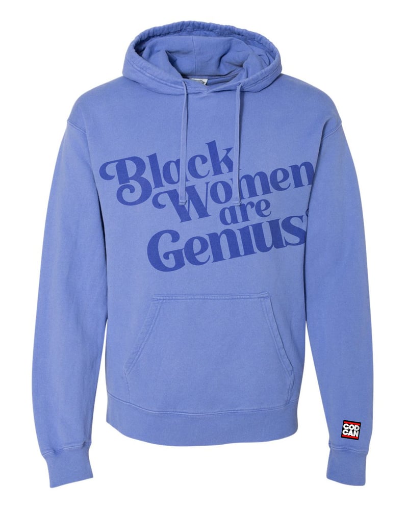 Image of Black Women Are  Genius Oversized Hoodie