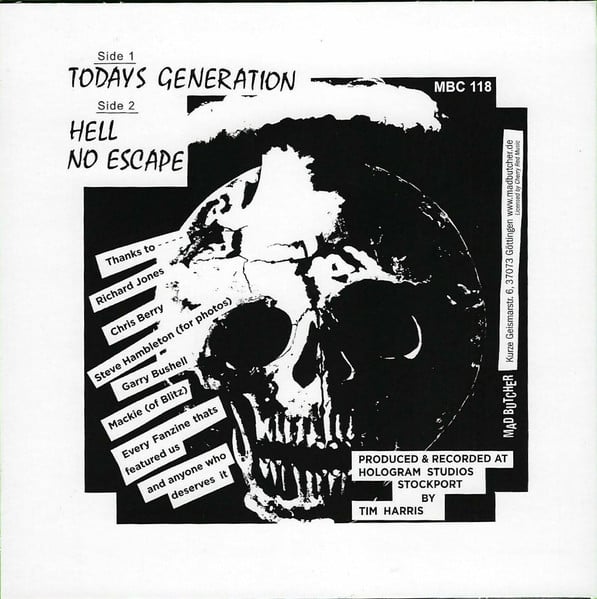 Image of Attak – "Today's Generation E.P." 7" (green vinyl)