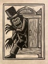 Babadook Block Print