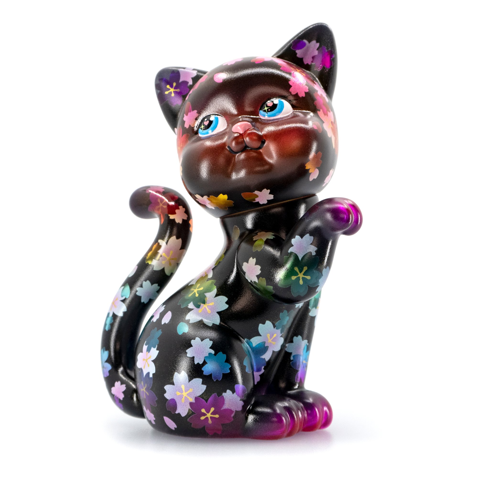 Sakura Rainbow Chibi Cat | Candie Bolton