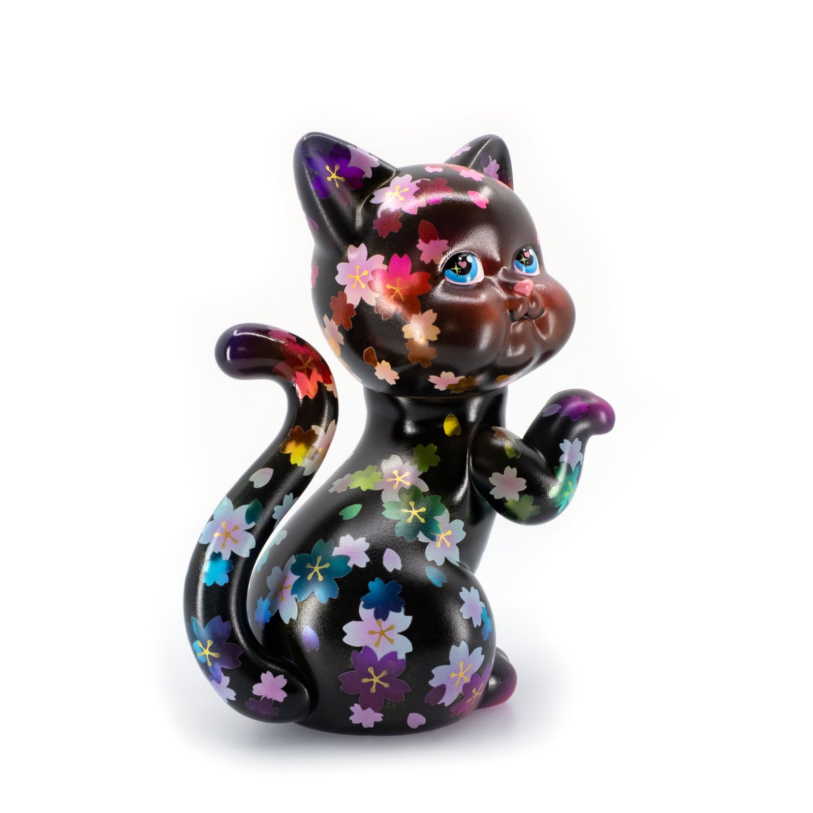 Sakura Rainbow Chibi Cat | Candie Bolton