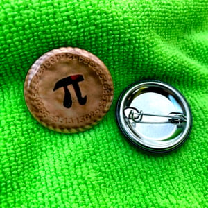 Pi Pie 1.25" Button